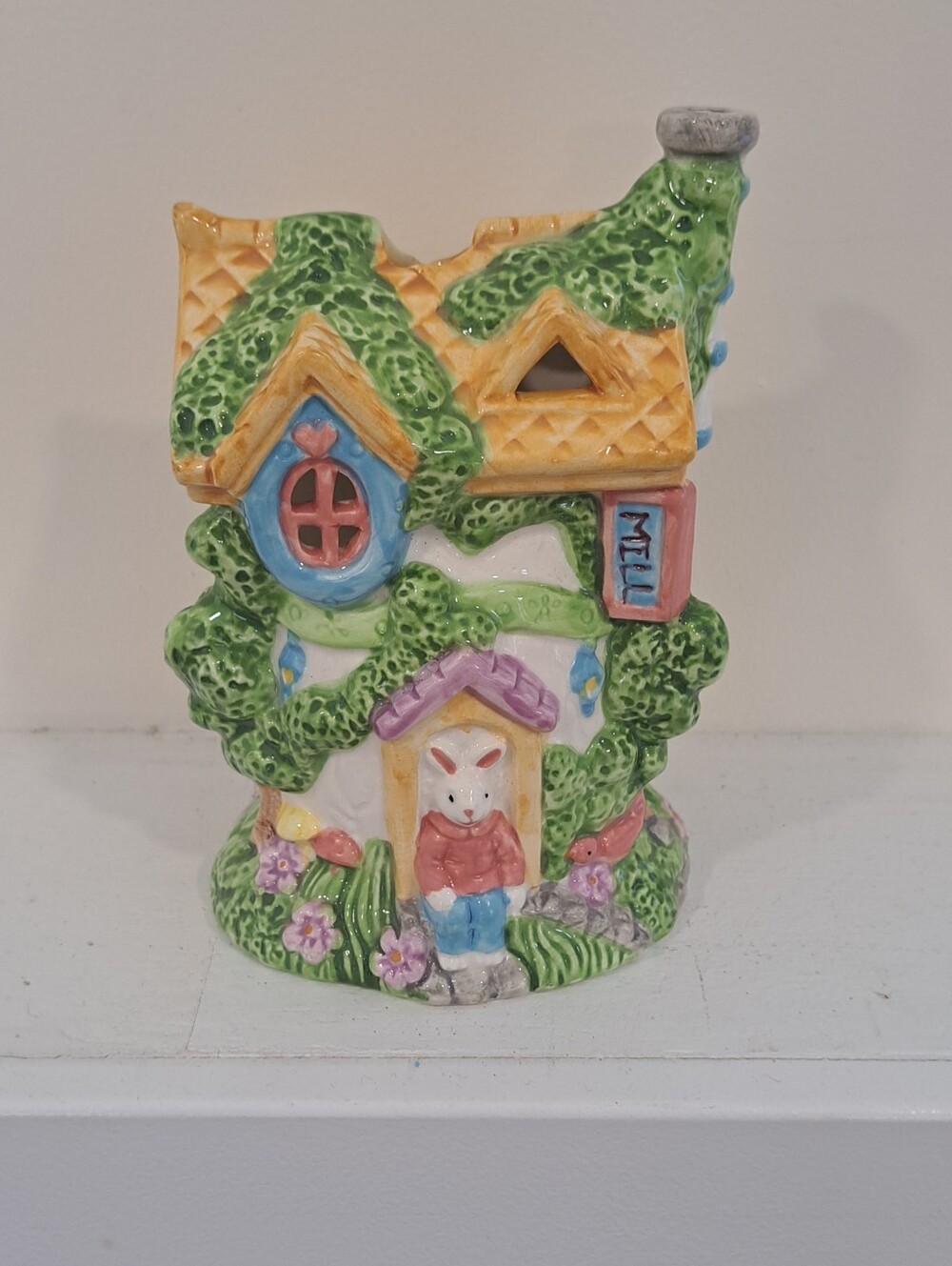 Vtg. Fairycore Whimsical Tea Light Candle House Cottagecore Grannycore Magical.